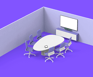 q sys yealink small huddle room