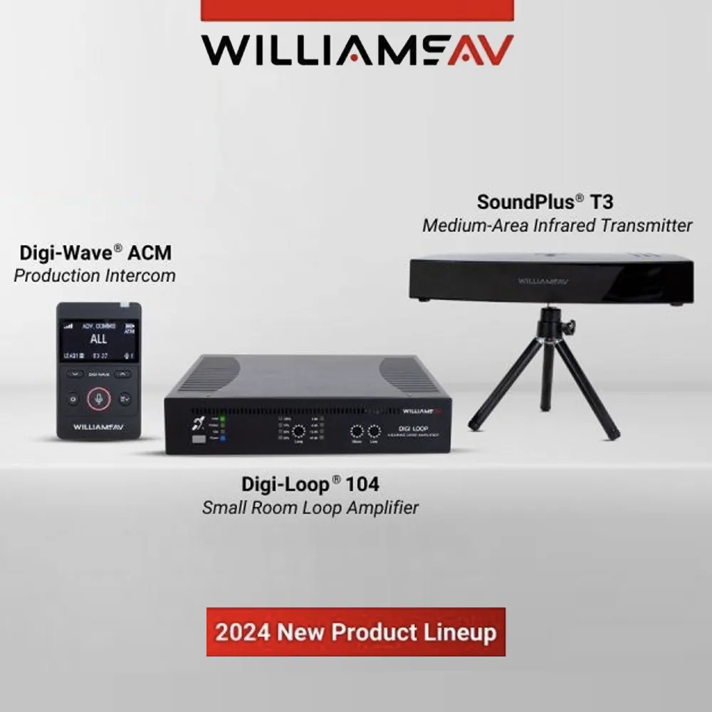 Williams AV new Pro AV products 2024