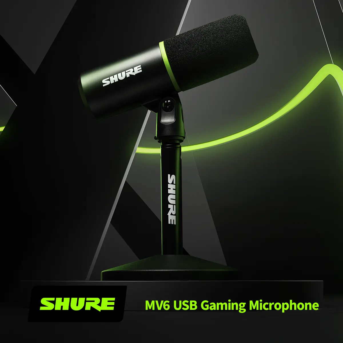 shure mv6 usb gaming microphone