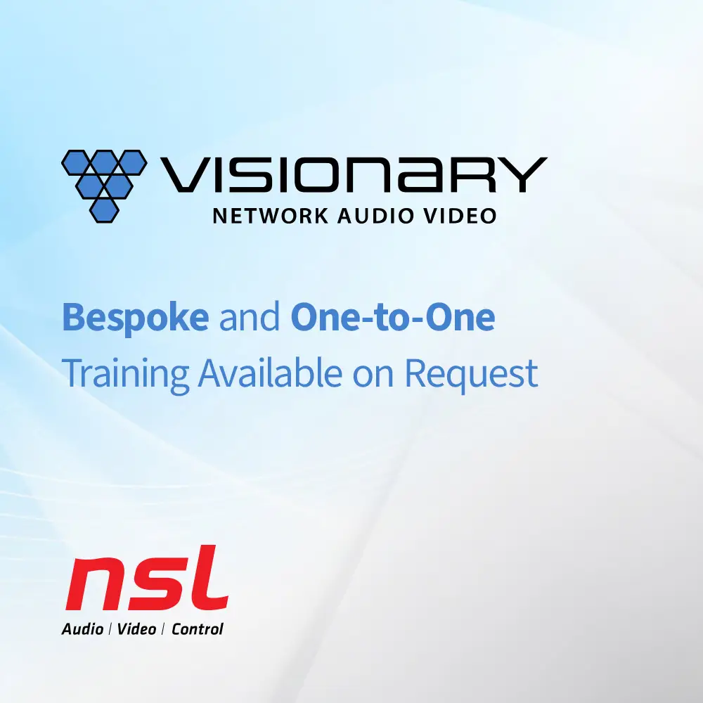 visionary solutions audio bespoke training 1000