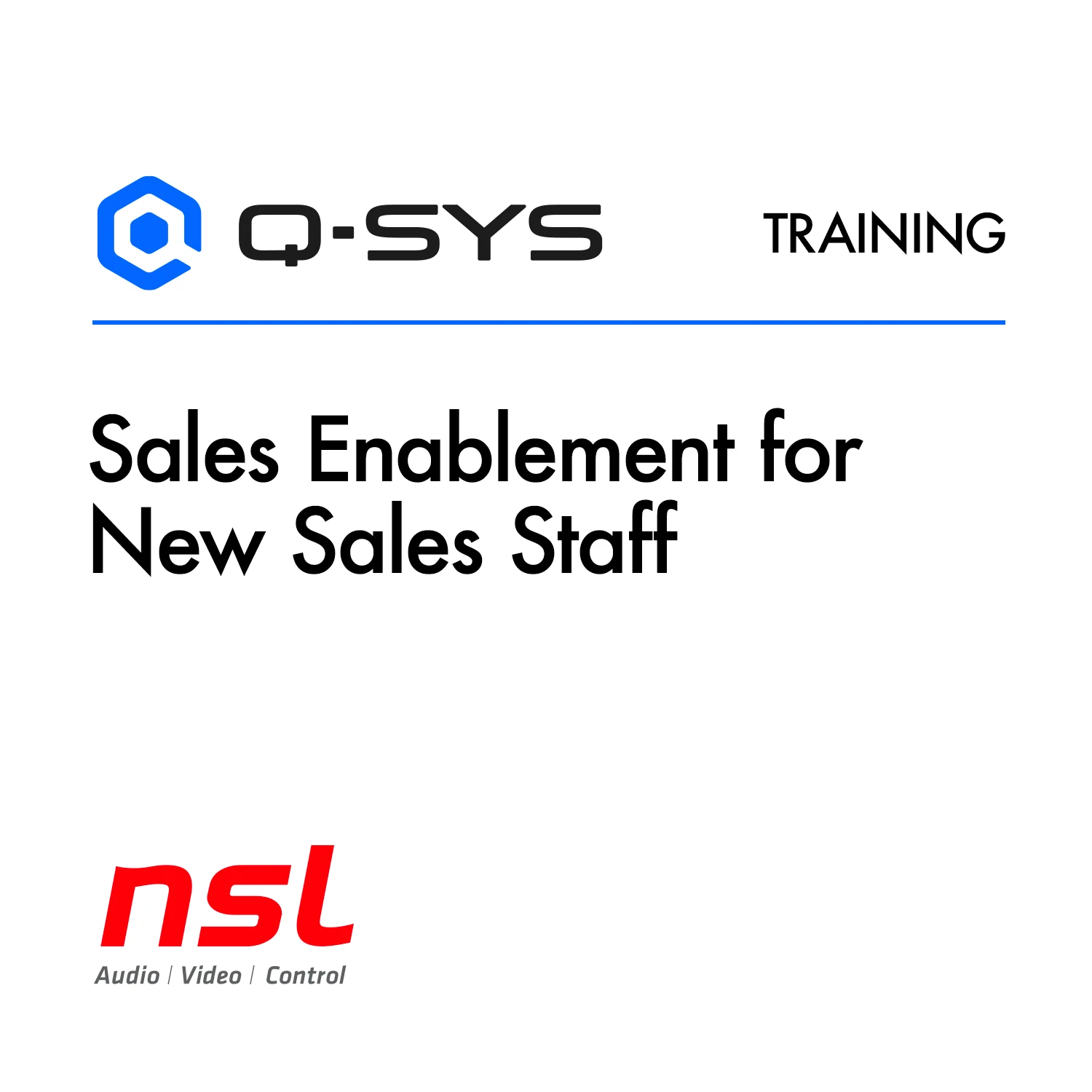 q sys sales enablement training