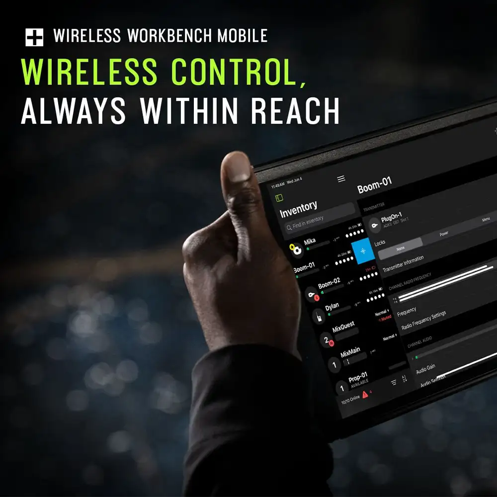 Shure Wireless Workbench Mobile