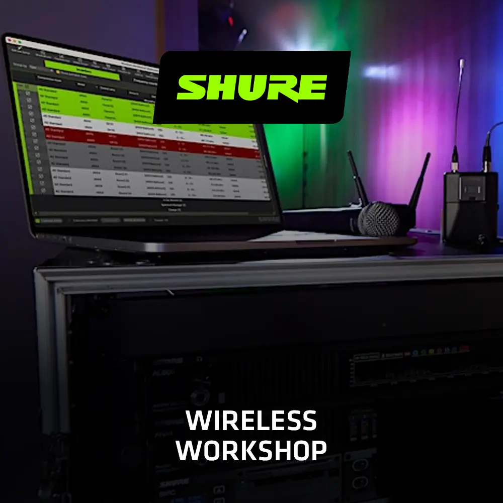 Shure Wireless Workshop Training Course Shure Wireless Workshop Training Course